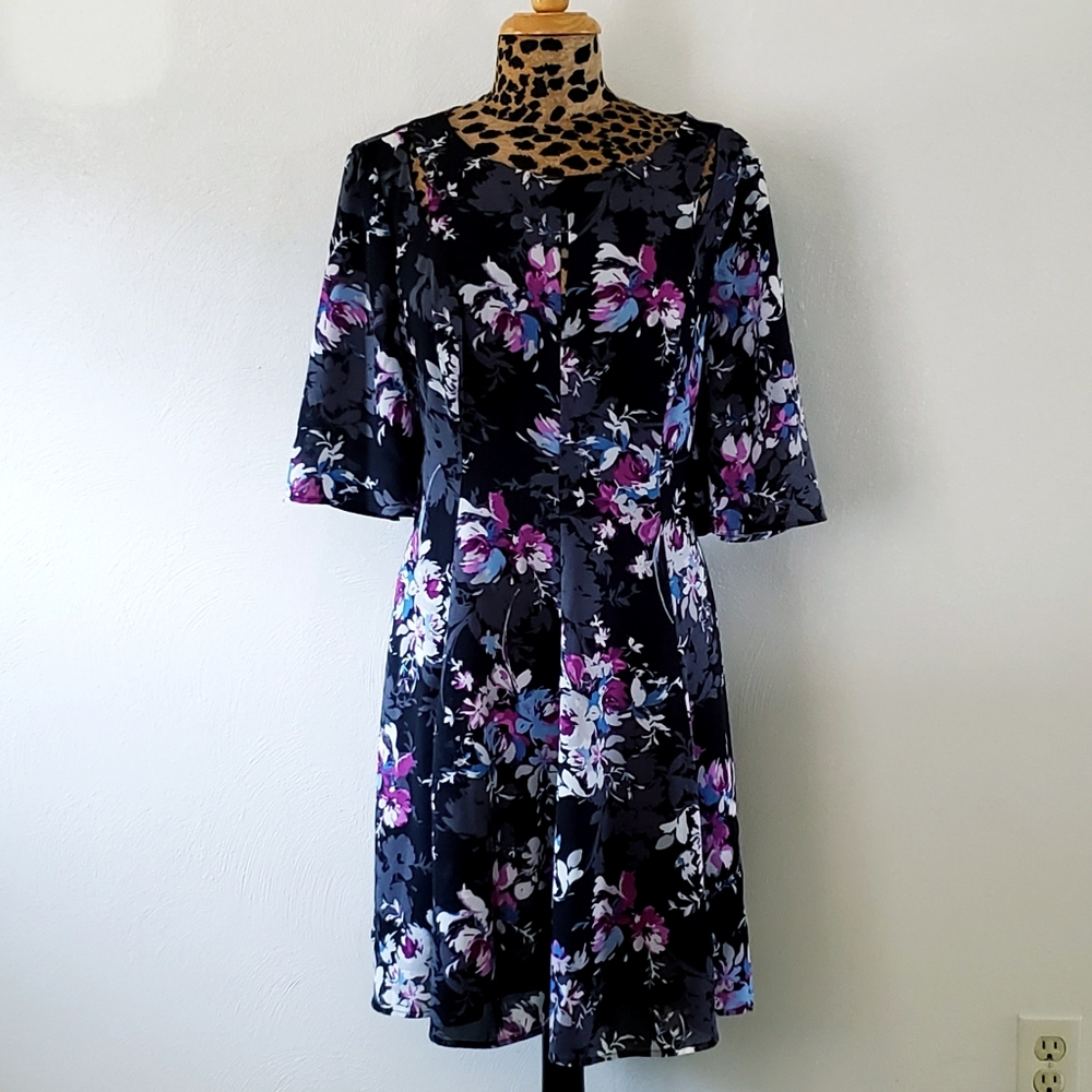 TORRID Floral Cutout Dress